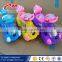 Factory wholesale children swing car/ plastic baby swing car/ 2015 outdoor cheap plastic toy cars
