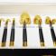 2016 New Arrival Synthetic Hair High Quality 9PCS Gold Golf Clubs Shaped Makeup Brush Set
