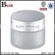 alibaba manufacture 20/30/50g frosted glass container with black lid