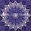 Psychedelic Star Mandala Tapestry Wall Hanging Bed sheet Twin Bedspread Indian Manufacturing Wholesale Tapestry Supplier