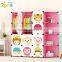 2016 bedroom cartoon baby clothes cabinet design