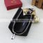 Zipper lock business style car key chain key wallet PU leather key wallet pouch