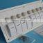 Amarine-made White 8 Gang Aluminium LED Rocker & Circuit Breaker Waterproof Marine Boat Rv Switch Panel - White