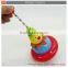 Hot selling spinning top peg-top doll toys with light