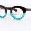 G3045-C1652 double colors glasses for girls/acetate eyewear/eyeglasses