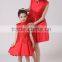 2016 wholesale fashion design super high quality summer mother daughter matching dress