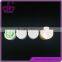 Bulk cheap flip top cap plastic jars for cosmetic products