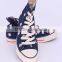 2016 wholesale china women shoes latest canvas shoes dots print vulcanized shoes