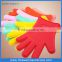 Colorful silicone bbq gloves waterproof silicone cooking gloves
