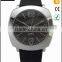 LOGO custom fashin leather watch stainless steel back women