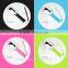 Mini wired selfie stick with cable, colorful wireless bluetooth selfie stick monopod