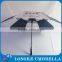 Double canopy layer windproof promotional golf umbrella