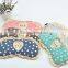 High quality traveling polar fleece blindfold dark circle removing cream fashion lace stress-free sleep cotton eye mask
