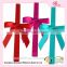 wholesale pull gift bow and wedding occasion custom wrapping ribbon pre-tied bows with elastic band wholesale ribbon and bow