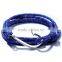 Navy Style Silver Color Fishhook Anchor Design Survival Paracute Bracelet