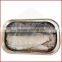 good taste canned sardine fish in oil 125gX50tins