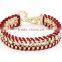 Alli express cotton string weave fashion bracelet