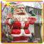 KANO5114 Christmas Decoration Fiberglass Real Life Size Santa Claus