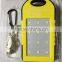 Hot selling mobile cell phone solar charger with LED light and flashlight waterproof 5000mah