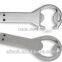 Metal beer bottle opener usb, bottle opener thumb drive