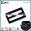 Fashion metal black adjustable square bag buckle