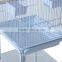 Pawhut 51" White Garden Metal Feeding Bird Cage