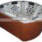 5 Adults spa bathtubs outdoor massage swimming whirlpool