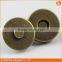 Strong magnet buttons bronze small, press snap button bronze color, sound press button