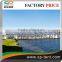 Clear permanent collapsible marquee Shelter tent 20x25m for outdoor party