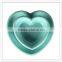 Hard plastic unbreakable heart shape dinnerware