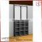 Premium retail store wooden in wall display case