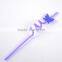 Newest customized butterfly plastic straw