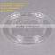 12-24 oz. Clear Flat Plastic Lid with Straw Slot, High-quality cold drink lids