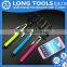 New design with top quality smartphone wired selfie stick pocket carried