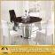 wedding event marble top round dining table