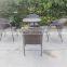 garden furniture aluminum coffee table and chair set