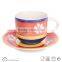 Cup Saucer silk screen high quality modern design top sale whloe sale