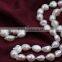 6-7 mm baroque freshwater pearl earring and necklace sets