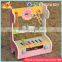 Wholesale Preschool Kids Play Barbecue Wooden Toy Bbq Set New Design Girls Wooden Toy Bbq Set W10C302