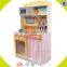 wholesale cute wooden pretend kitchen toy, fashion kids wooden kitchen toy, interesting children wooden kitchen toy W10C141
