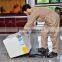 plastic mop bucket trolley
