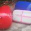 Round Air Barrels Inflatable Gym Air Rolls Plastic Air Pillar For Gymnastic