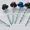 Roofing nails screw / roofing screw nails with plastic caps