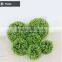 Artificial boxwood topiary decorative grass ball for garden