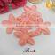 Beautiful small size pearl center flower petal for hat decoration