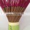 High quality agarwood cored incense stick red bamboo stick in Vietnam