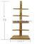 high quality wood glasses display stand
