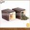 Burned Wooden Tea Canister Wholesale