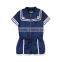 Unisex Majorette Blue Mel All In One Baby Bodysuit Romper Childrens Boutique Clothing HSr5109
