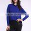 2014 New Arrival Computer Knitting Sweater Design for Ladies Long Sleeve Sweater